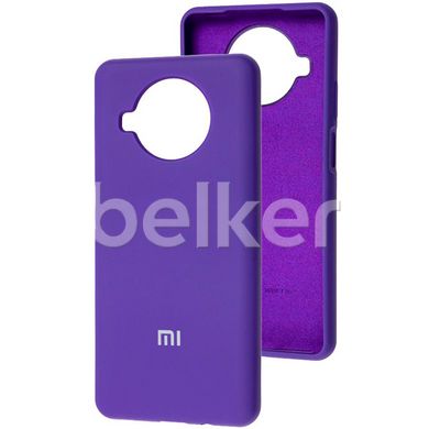 Оригинальный чехол для Xiaomi Mi 10T Lite Soft Case Фиолетовый