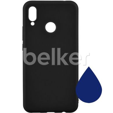Силиконовый чехол для Samsung Galaxy A10 2019 (A105) Honor Umatt TPU Темно-синий смотреть фото | belker.com.ua