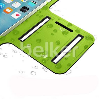 Спортивный чехол на руку для смартфонов 5 дюймов Belkin ArmBand Зеленый