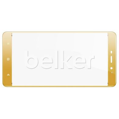 Защитное стекло для Xiaomi Redmi 4 3D Tempered Glass Золотой смотреть фото | belker.com.ua