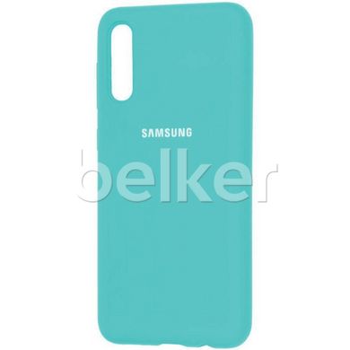 Защитный чехол для Samsung Galaxy A50 A505 Original Soft Case Бирюзовый смотреть фото | belker.com.ua
