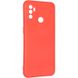 Чехол для Oppo A53 Full soft case Черный Красный в магазине belker.com.ua