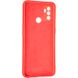 Чехол для Oppo A53 Full soft case Черный Красный в магазине belker.com.ua