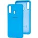 Оригинальный чехол для Samsung Galaxy A20s (A207) Soft Case Голубой смотреть фото | belker.com.ua