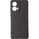 Силиконовый чехол Motorola G85 Full soft case Черный в магазине belker.com.ua