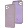 Оригинальный чехол для Samsung Galaxy A04 (A045) Soft Case Сиреневый