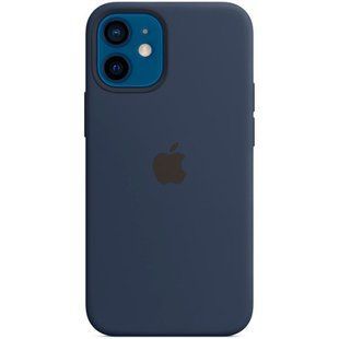 Чехол для iPhone 13 Mini Silicone Case (replica) Синий