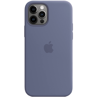 Чехол для iPhone 13 Pro Max Silicone Case (replica) Темно-сиреневый смотреть фото | belker.com.ua