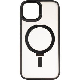 Чехол для iPhone 15 MagSafe Stand Черный смотреть фото | belker.com.ua