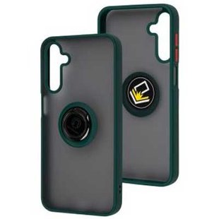 Чехол для Samsung Galaxy M15 (M156) LikGus Ring case Зеленый