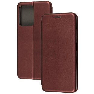 Чехол книжка для Xiaomi Redmi Note 12 Pro G-Case Ranger Бордовый смотреть фото | belker.com.ua