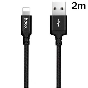 Кабель Lightning USB для iPhone iPad Hoco X14 Times Speed 2 метра Черный