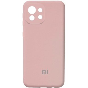 Оригинальный чехол для Xiaomi Mi 11 Lite Soft case Пудра смотреть фото | belker.com.ua