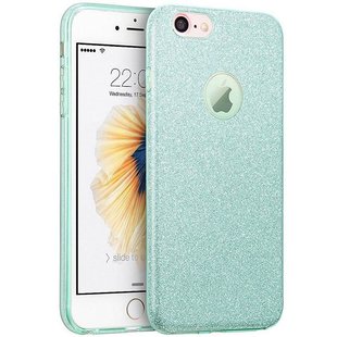 Силиконовый чехол для iPhone 7 Remax Glitter Silicon Бирюзовый смотреть фото | belker.com.ua