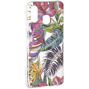 Силиконовый чехол для Samsung Galaxy A40 A405 Gelius Flowers Jungle смотреть фото | belker.com.ua