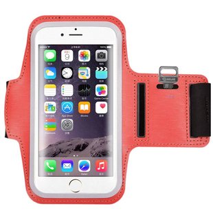 Спортивный чехол на руку для iPhone 8 Plus/7 Plus/6s Plus/6 Plus/Xr/Xs Belkin ArmBand Красный