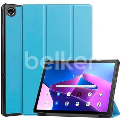 Чехол для Lenovo Xiaoxin Pad 2022 Moko кожаный Голубой