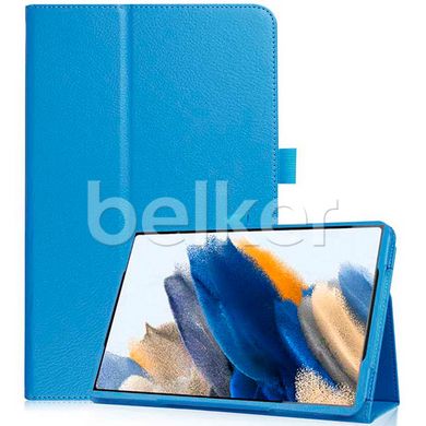 Чехол для Samsung Galaxy Tab A8 10.5 2021 ТТХ Кожаный Голубой