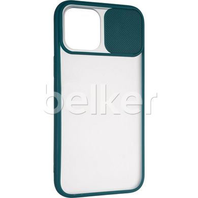 Чехол для iPhone 12 Pro Max Gelius Slide Camera Case Зелёный смотреть фото | belker.com.ua