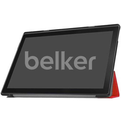 Чехол для Lenovo Tab 4 10 x304 Moko кожаный Красный смотреть фото | belker.com.ua