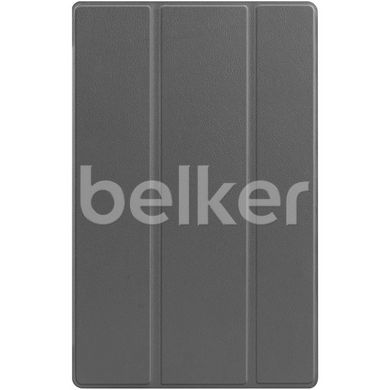 Чехол для Lenovo Tab M10 HD (2nd Gen) X306F Moko кожаный Серый смотреть фото | belker.com.ua