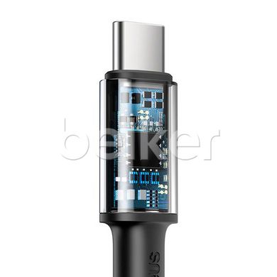 Кабель USB-C на USB-C Baseus High Density Braided 100W (CATGD-01) 1 метр