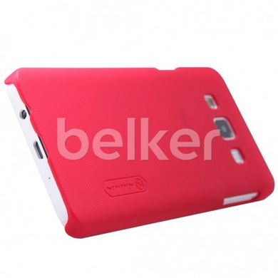 Пластиковый чехол для Samsung Galaxy A3 2015 A300 Nillkin Frosted Shield Красный смотреть фото | belker.com.ua