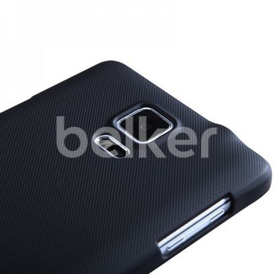 Пластиковый чехол для Samsung Galaxy Note 4 N910 Nillkin Frosted Shield Черный смотреть фото | belker.com.ua
