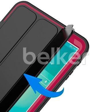 Противоударный чехол для Samsung Galaxy Tab A 10.1 T590, T595 Armor Book Cover Малиновый смотреть фото | belker.com.ua