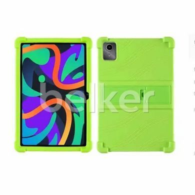 Противоударный чехол Lenovo Xiaoxin Pad 2024 Silicone armor Салатовый