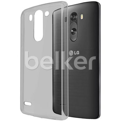 Силиконовый чехол для LG G3 Stylus D690 Remax незаметный Черный смотреть фото | belker.com.ua