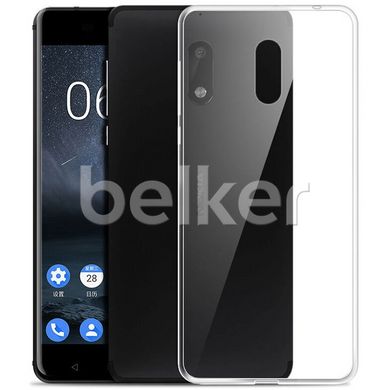 Силиконовый чехол для Nokia 6 Remax незаметный Прозрачный смотреть фото | belker.com.ua