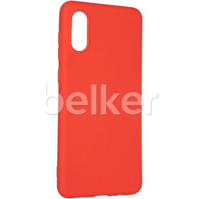 Силиконовый чехол для Samsung Galaxy A02 (A022) Honor Umatt TPU Красный смотреть фото | belker.com.ua