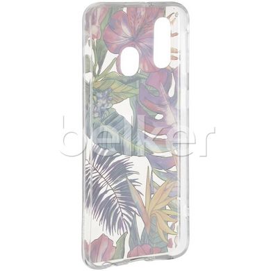 Силиконовый чехол для Samsung Galaxy A40 A405 Gelius Flowers Jungle смотреть фото | belker.com.ua