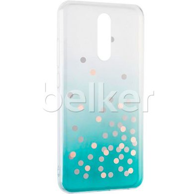 Силиконовый чехол для Samsung Galaxy A51 (A515) Crystal Shine case Бирюзовый смотреть фото | belker.com.ua