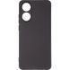 Чехол для Oppo A78 Full soft case Черный в магазине belker.com.ua