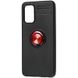 Противоударный чехол для Samsung Galaxy A32 Deen Magnetic Ring case Красный в магазине belker.com.ua