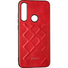 Чехол для Samsung Galaxy A10s 2019 (A107) Jesco Leather case Красный смотреть фото | belker.com.ua