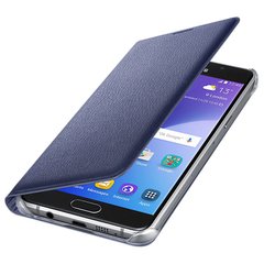 Чехол книжка для Samsung Galaxy A5 2016 A510 Flip Wallet Cover Копия Черный смотреть фото | belker.com.ua