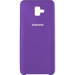 Оригинальный чехол для Samsung Galaxy J6 2018 (J600) Soft Case Фиолетовый смотреть фото | belker.com.ua