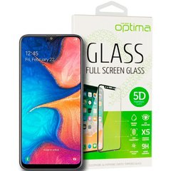 Защитное стекло для Samsung Galaxy A20 A205  Optima 5D Edge glass Черный смотреть фото | belker.com.ua