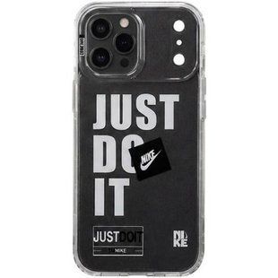 Чехол для iPhone 18 Pro Max Nike series Черный