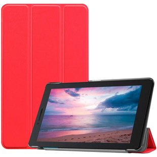 Чехол для Lenovo Tab E8 8.0 8304F Moko кожаный Красный смотреть фото | belker.com.ua