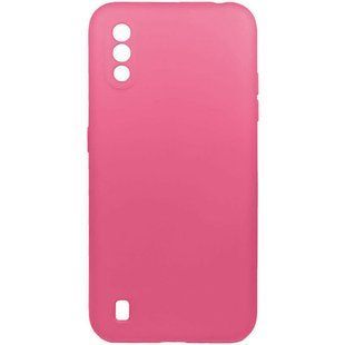 Чехол на Samsung Galaxy A01 (A015) Full soft case Малиновый смотреть фото | belker.com.ua