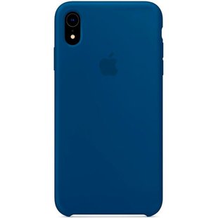 Оригинальный чехол для iPhone XR Silicone Case Темно-синий смотреть фото | belker.com.ua