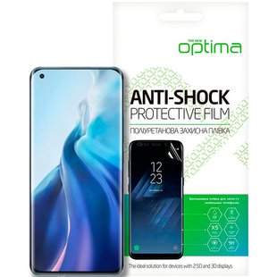 Противоударная TPU пленка Xiaomi Mi 11 Optima Anti-Shock Прозрачный смотреть фото | belker.com.ua