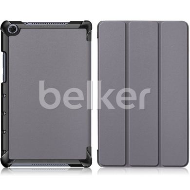 Чехол для Huawei MediaPad M5 Lite 8 Moko кожаный Серый смотреть фото | belker.com.ua