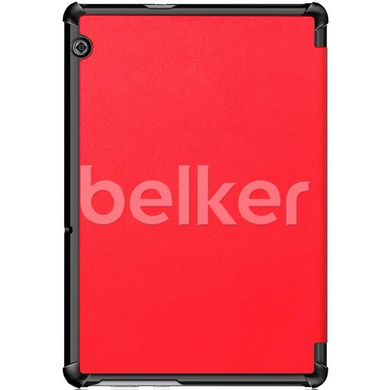 Чехол для Huawei MediaPad T5 10 Moko кожаный Красный смотреть фото | belker.com.ua