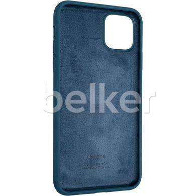 Чехол для iPhone 11 Pro Max Original Full Soft case Темно-синий смотреть фото | belker.com.ua