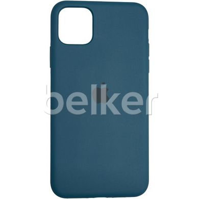 Чехол для iPhone 11 Pro Max Original Full Soft case Темно-синий смотреть фото | belker.com.ua